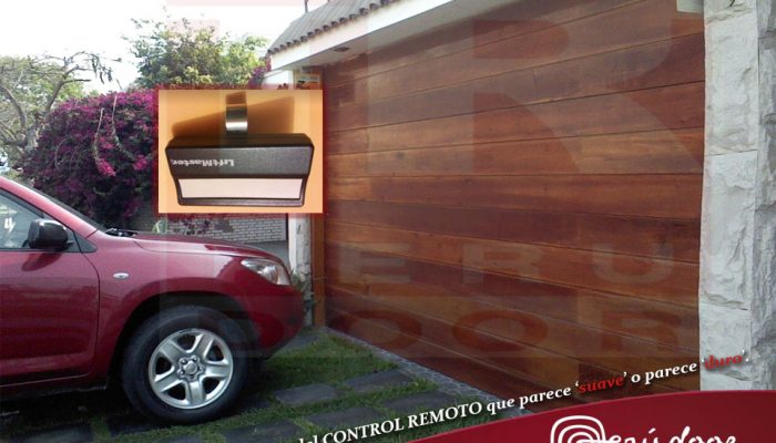 Control Remoto para Puertas de Garaje PeruDoor